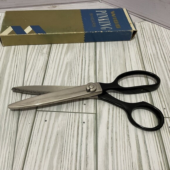Vintage Wiss Pinking Shears CB-7 with Original Package - Picture 5 of 5